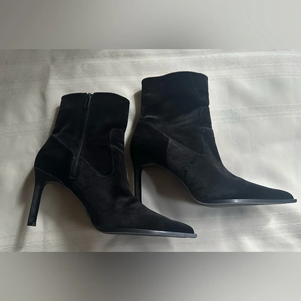 Zara Black Ankle Boots